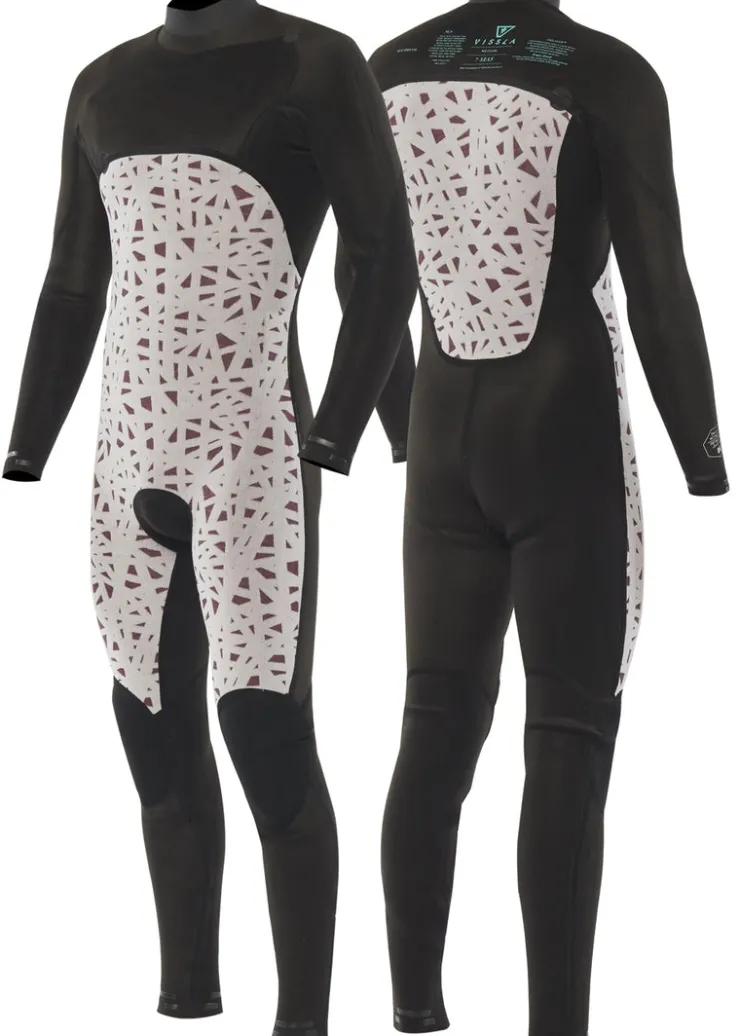 7 Seas 3-2 Chest Zip Full Wetsuit - No Logos-Vissla Discount