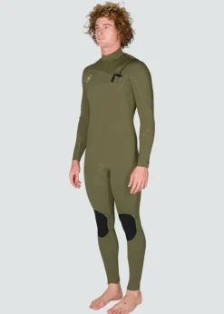 7 Seas 3-2 Full Chest Zip Wetsuit-Vissla Flash Sale