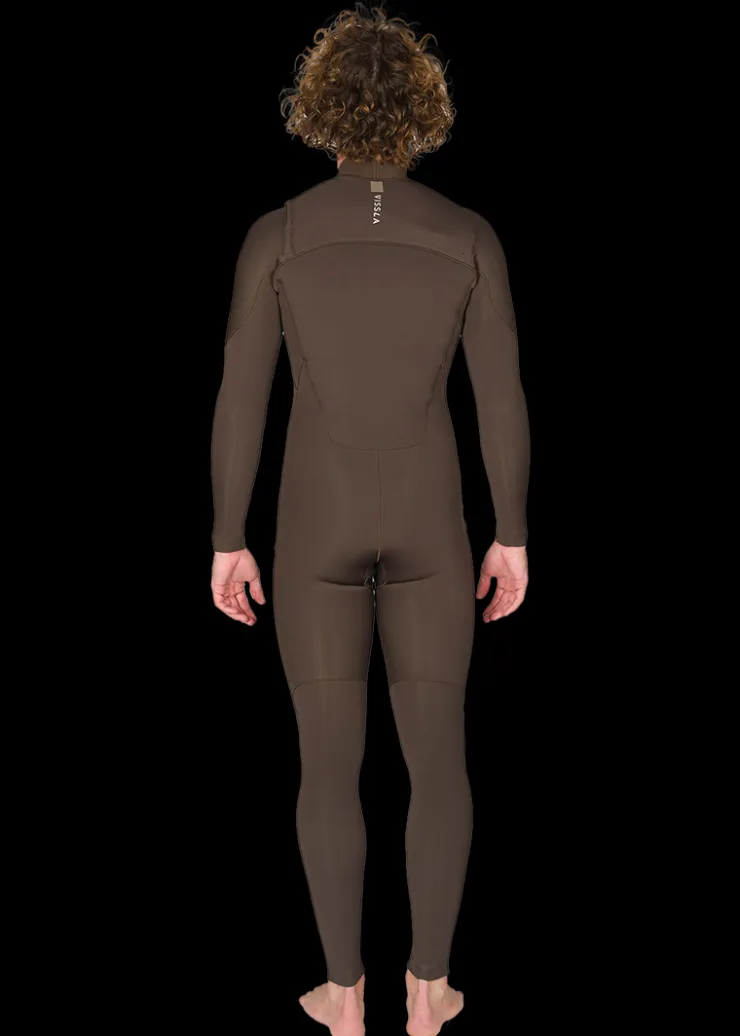 7 Seas 3-2 Full Chest Zip Wetsuit-Vissla Clearance