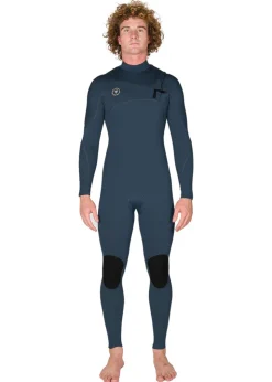 7 Seas 3-2 Full Chest Zip Wetsuit-Vissla Cheap