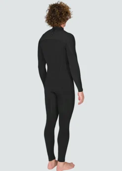 7 Seas 4-3 Full Chest Zip Wetsuit- Tonal Logos-Vissla Cheap