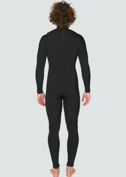 7 Seas 3-2 Full Chest Zip Wetsuit - Tonal Logos-Vissla Flash Sale