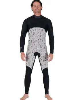 7 Seas 4-3 Full Chest Zip Wetsuit-Vissla New