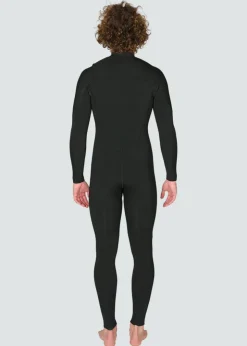 7 Seas 4-3 Full Chest Zip Wetsuit- No Logos-Vissla New