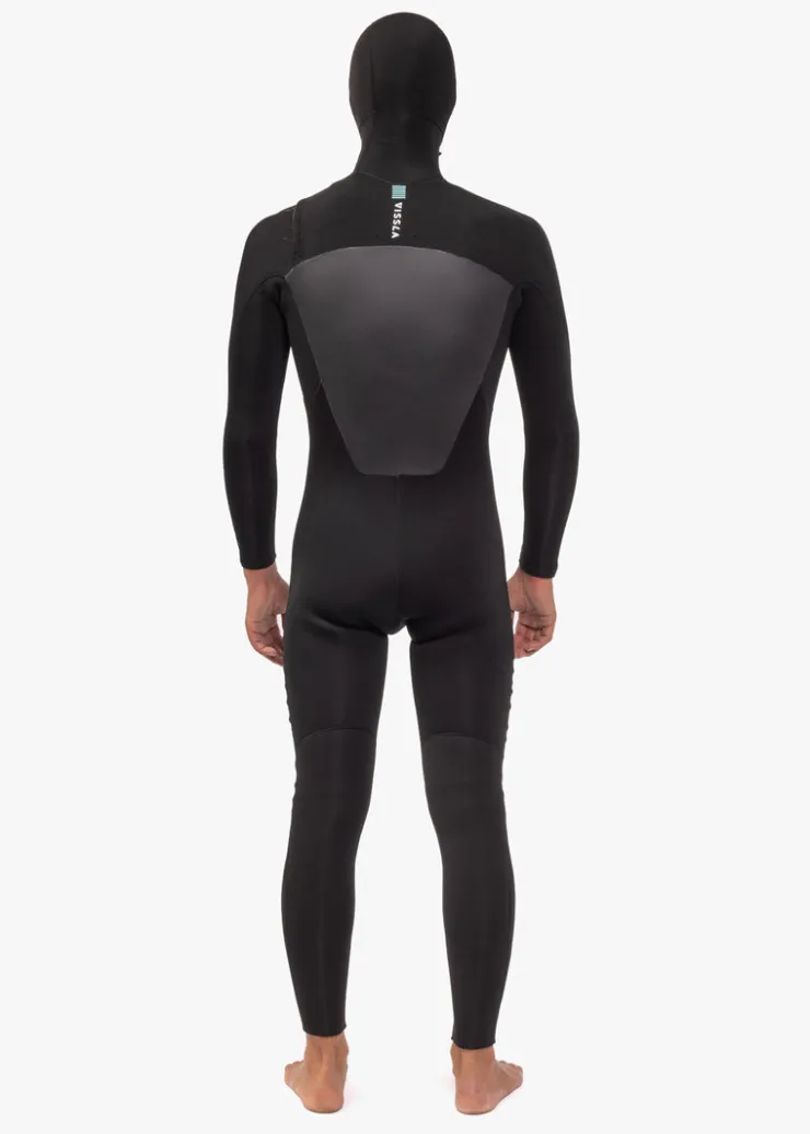 7 Seas 5-4-3 Full Hooded Chest Zip Wetsuit-Vissla Fashion