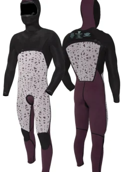 7 Seas 5-4-3 Full Hooded Chest Zip Wetsuit-Vissla Fashion