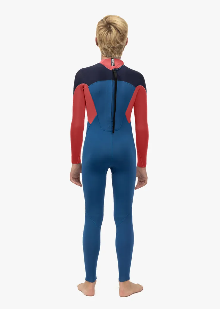 7 Seas Boys 3-2 Full Back Zip Wetsuit-Vissla Best
