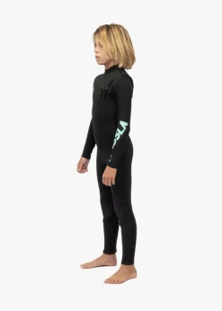 7 Seas Boys 4-3 Full Chest Zip Wetsuit-Vissla Fashion
