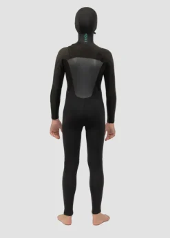 7 Seas Boys 5-4-3 Full Hooded Chest Zip Wetsuit-Vissla Outlet