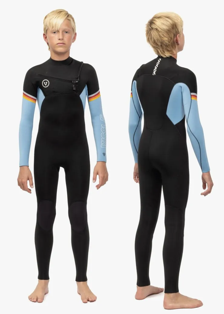 7 Seas Boys Raditude 3-2 Full Chest Zip Wetsuit-Vissla Store