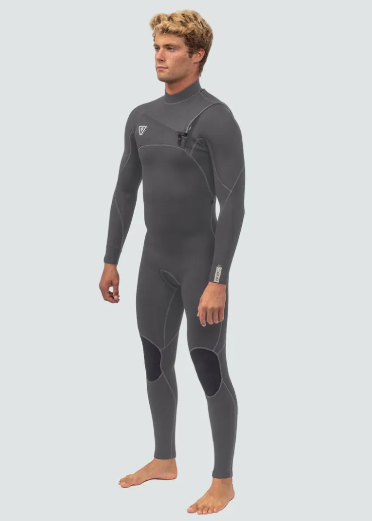 7 Seas Comp 3-2 Full Chest Zip Wetsuit-Vissla Cheap