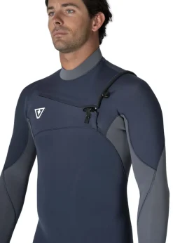 7 Seas Comp 4-3 Full Chest Zip Wetsuit-Vissla Cheap
