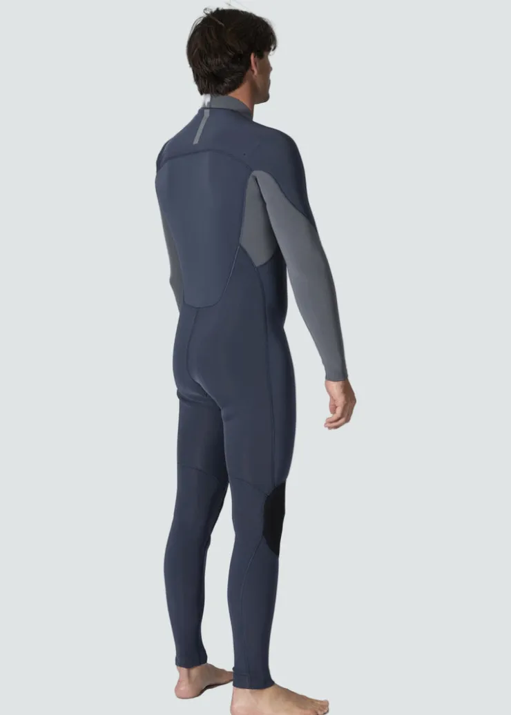 7 Seas Comp 4-3 Full Chest Zip Wetsuit-Vissla Cheap