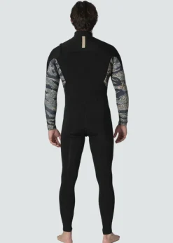 7 Seas Comp 4-3 Full Chest Zip Wetsuit-Vissla Store