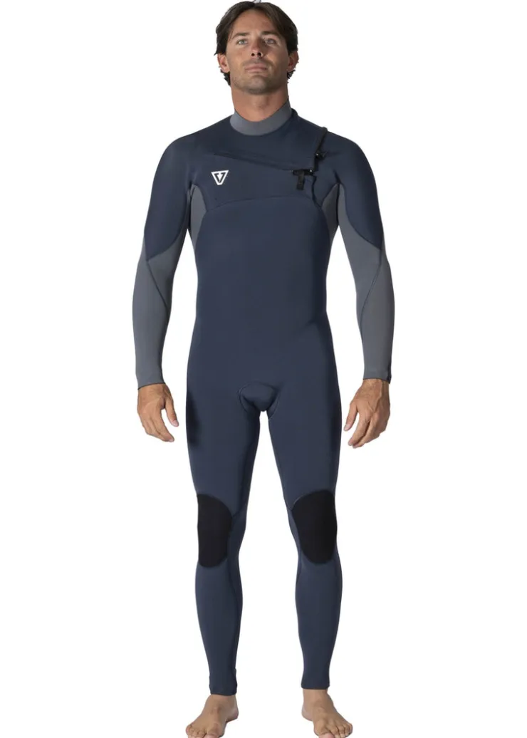 7 Seas Comp 3-2 Full Chest Zip Wetsuit-Vissla Store