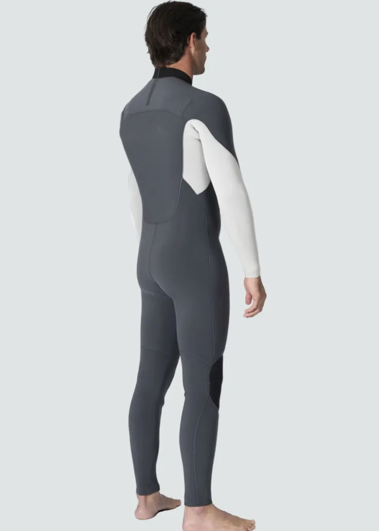 7 Seas Comp 4-3 Full Chest Zip Wetsuit-Vissla Flash Sale