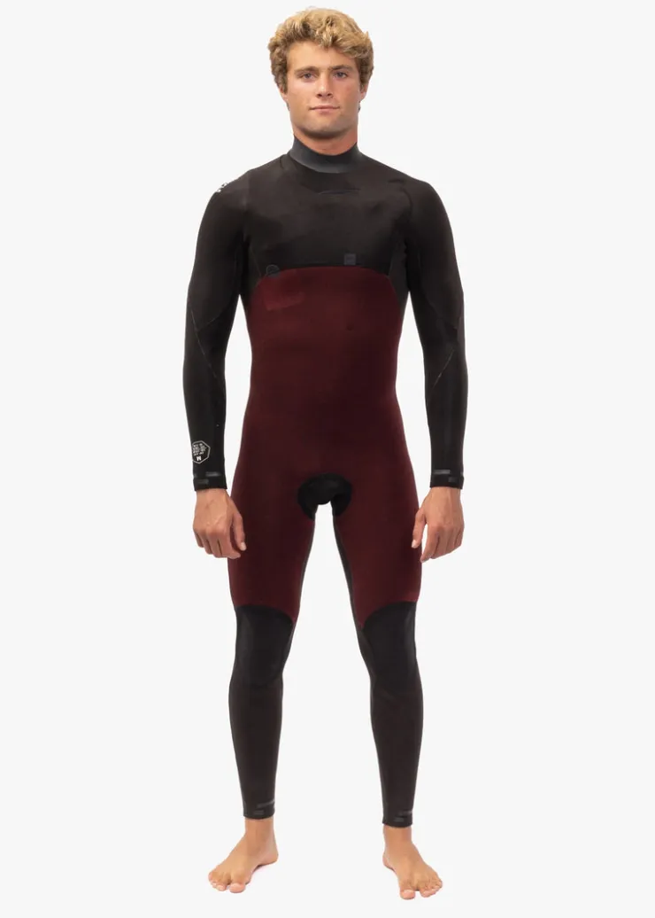 7 Seas Comp 3-2 Full Chest Zip Wetsuit-Vissla Shop