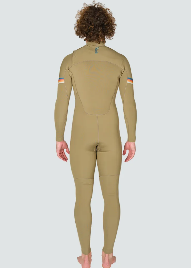7 Seas Raditude 3-2 Full Chest Zip Wetsuit-Vissla Flash Sale