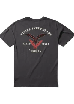 Bat Bandito Short Sleeve Pocket Tee-Vissla Fashion