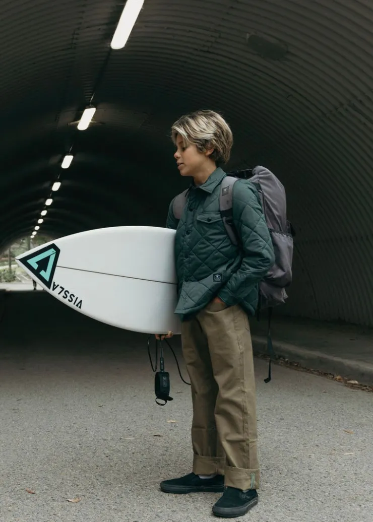 Border Canvas Boys 5 Pkt Pant-Vissla Discount