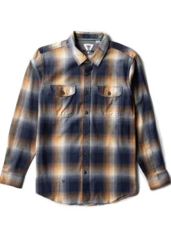 Central Coast Eco Boys Long Sleeve Flannel-Vissla Shop
