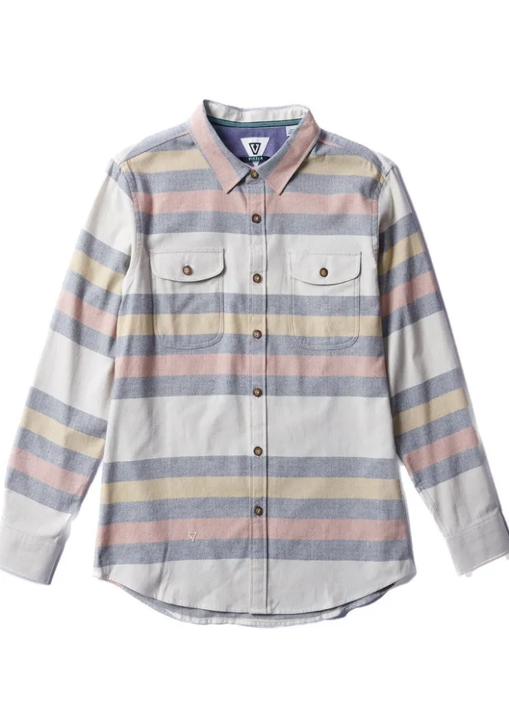 Central Coast Eco Boys Long Sleeve Flannel-Vissla Sale