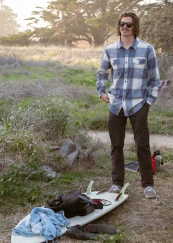 Central Coast Eco Long Sleeve Flannel-Vissla Flash Sale