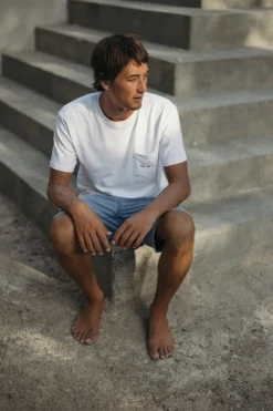 Emblem Short Sleeve Pocket Tee-Vissla New