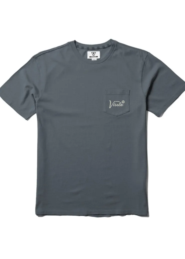 Emblem Short Sleeve Pocket Tee-Vissla Best Sale