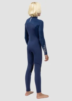 High Seas Boys Fire 3-2 Full Chest Zip Wetsuit-Vissla Hot