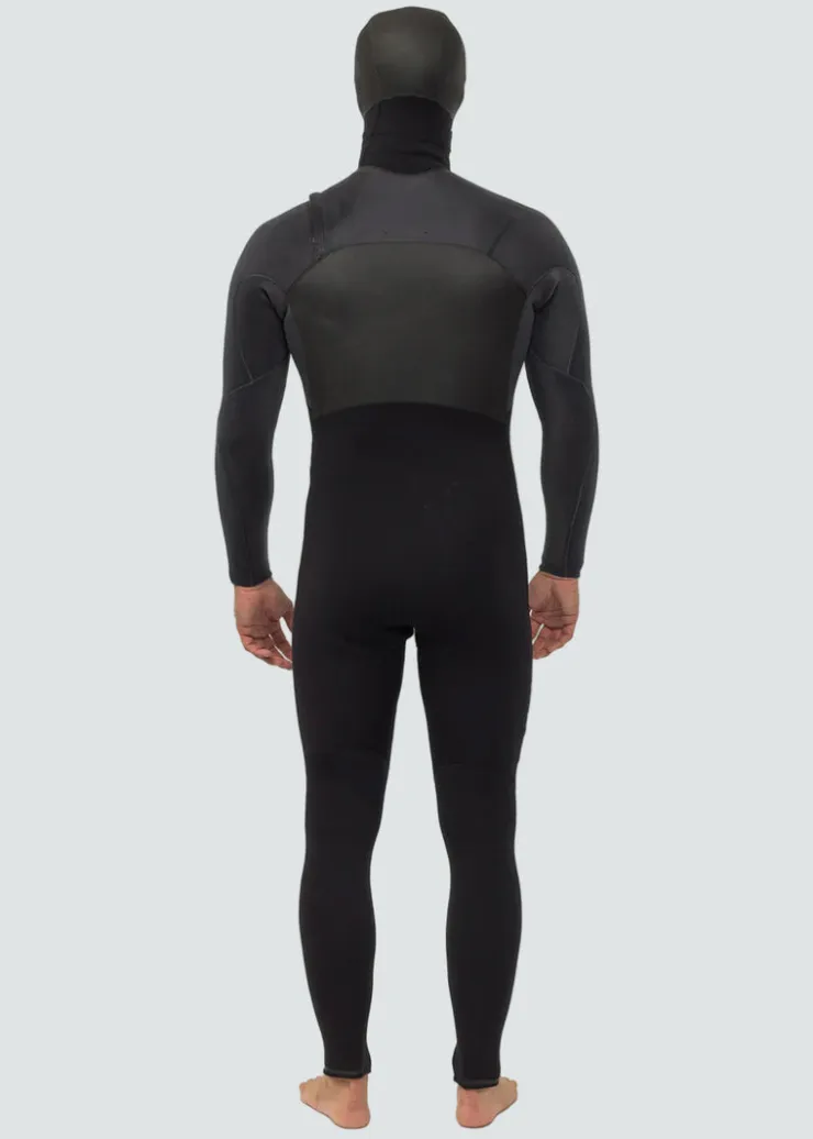 High Seas II 5-4 Full Hooded Chest Zip Wetsuit-Vissla Online