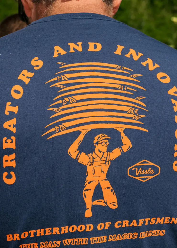 Magic Hands Premium Pocket Tee-Vissla Cheap