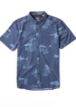Mega Lab Hybrid Eco Boys Short Sleeve Shirt-Vissla Fashion