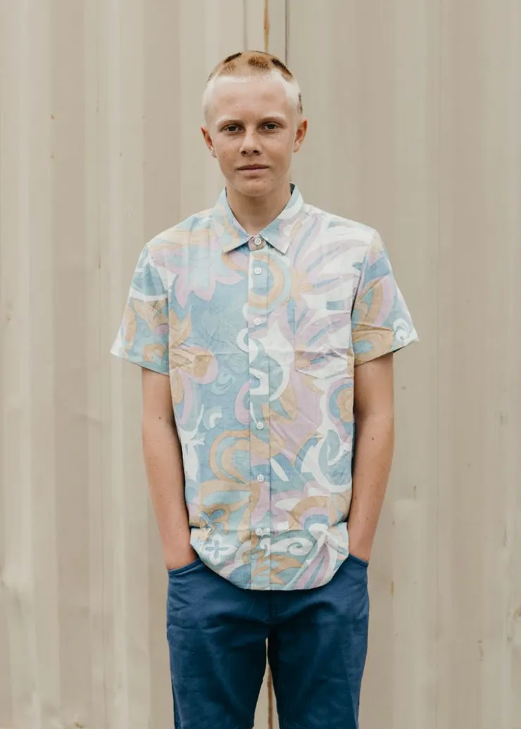 Mellow Eco Boys Short Sleeve Shirt-Vissla Sale
