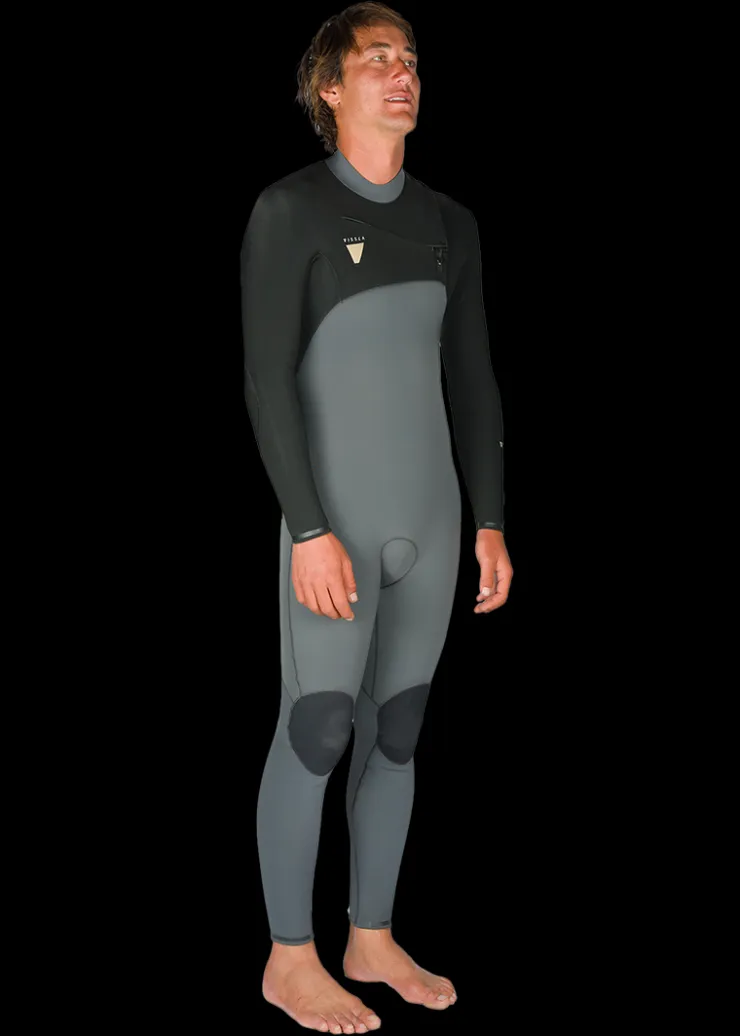 Natural Seas 3-2 Full Chest Zip Wetsuit-Vissla Best Sale