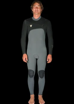 Natural Seas 4-3 Full Chest Zip Wetsuit-Vissla Sale