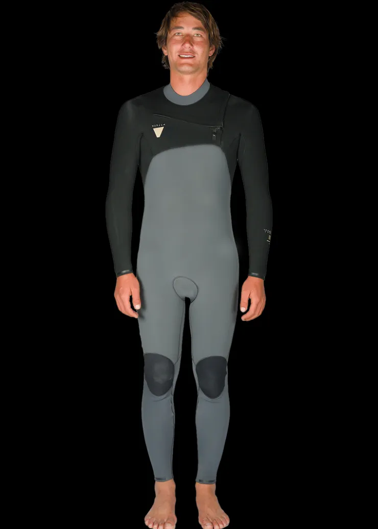 Natural Seas 4-3 Full Chest Zip Wetsuit-Vissla Sale
