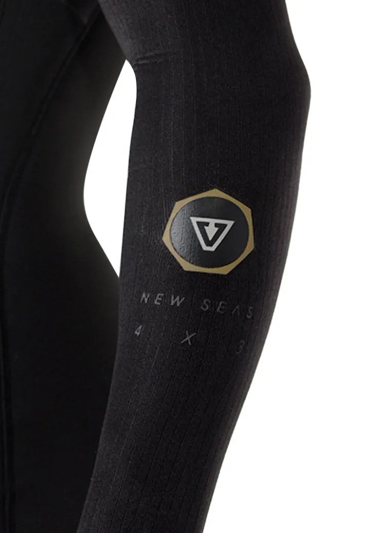 New Seas 4-3 U - Zip Wetsuit-Vissla New