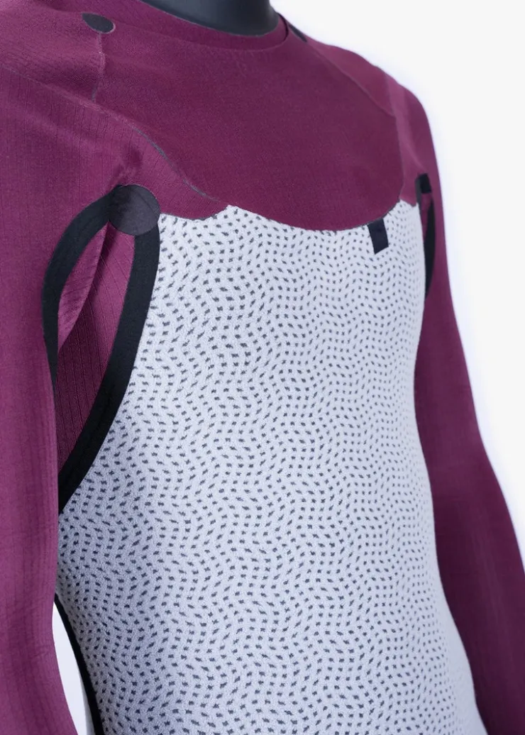 New Seas 4-3 U - Zip Wetsuit-Vissla New