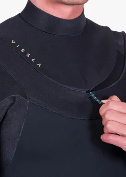 New Seas 3-2 U-Zip Wetsuit-Vissla Best Sale