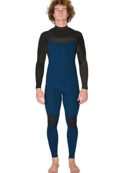 New Seas 4-3 U-Zip Wetsuit-Vissla Shop