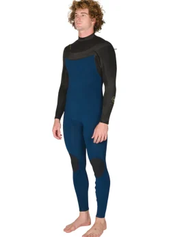 New Seas 4-3 U-Zip Wetsuit-Vissla Shop