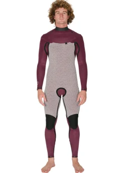 New Seas 4-3 U-Zip Wetsuit-Vissla Shop