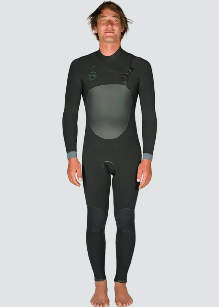 North Seas 3-2 Full Chest Zip Wetsuit-Vissla Fashion