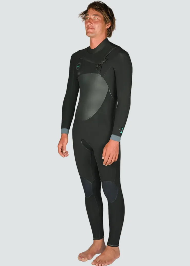North Seas 3-2 Full Chest Zip Wetsuit-Vissla Fashion