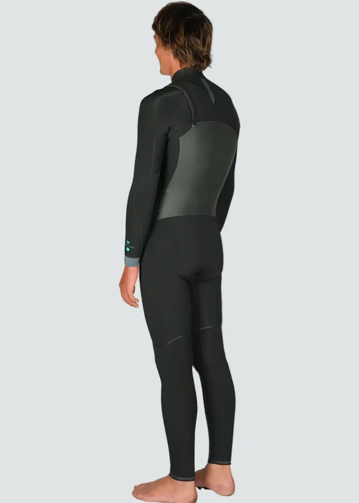 North Seas 3-2 Full Chest Zip Wetsuit-Vissla Fashion