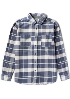 Rails Cord Long Sleeve Shirt-Vissla Hot