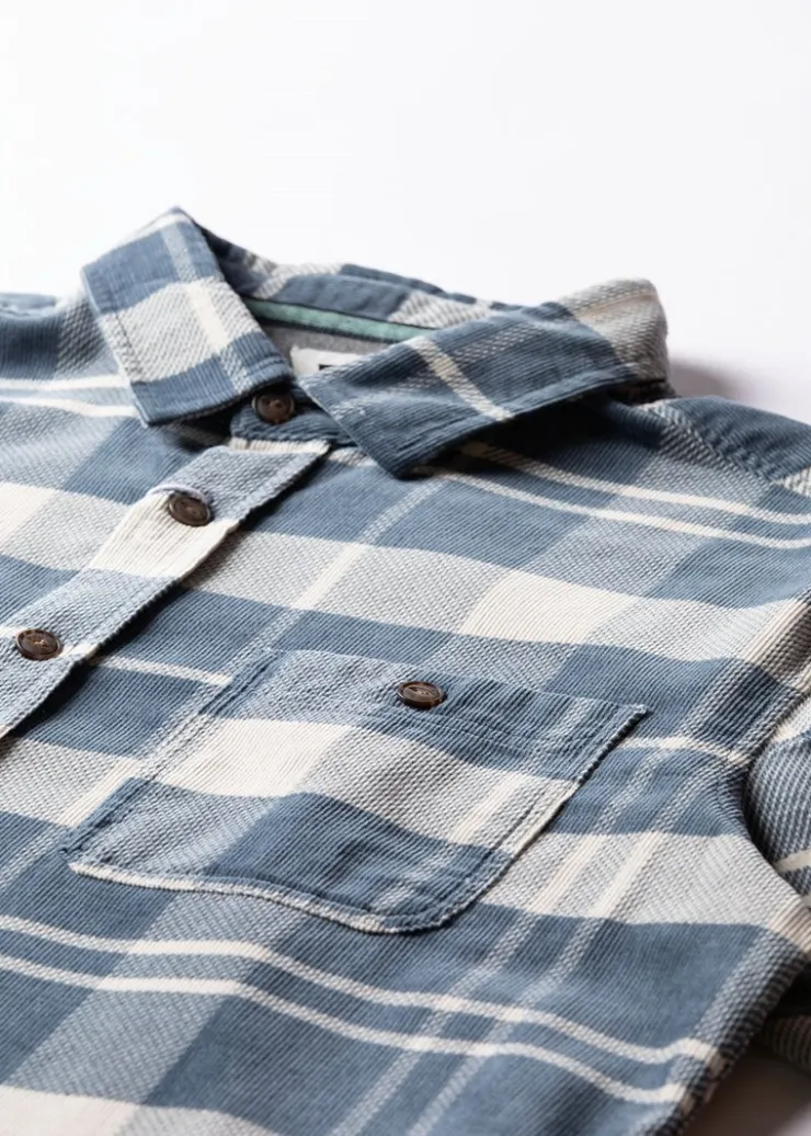 Rails Cord Long Sleeve Shirt-Vissla Hot
