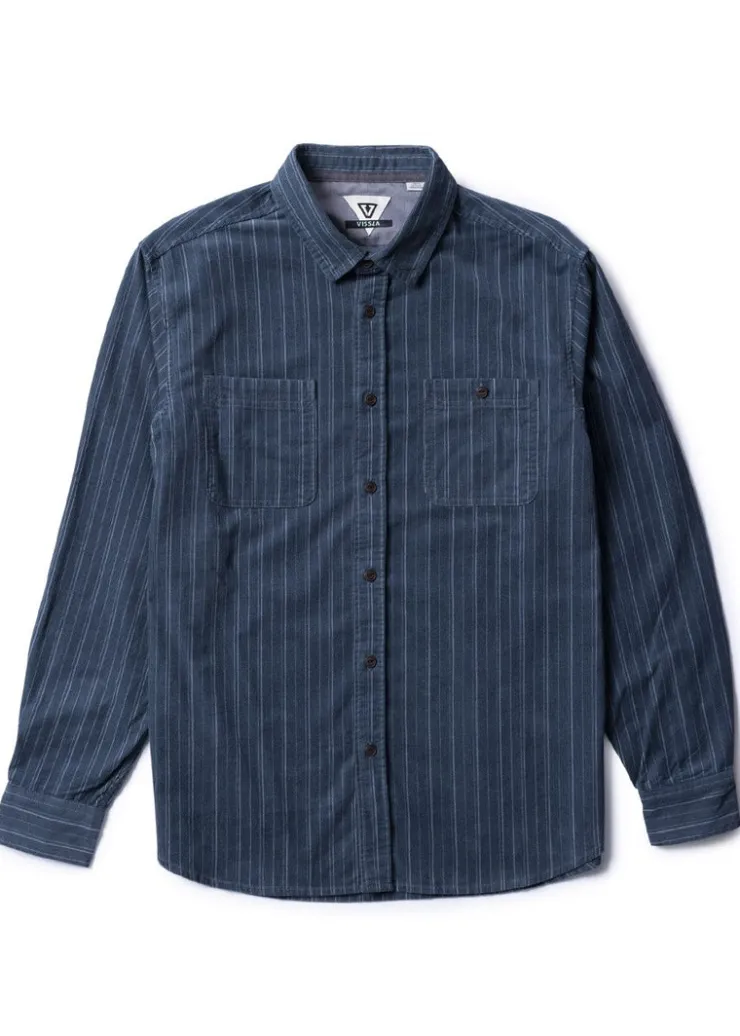 Rails Cord Long Sleeve Shirt-Vissla Cheap