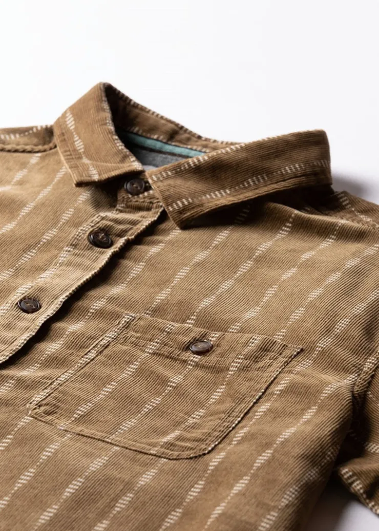 Rails Cord Long Sleeve Shirt-Vissla Discount